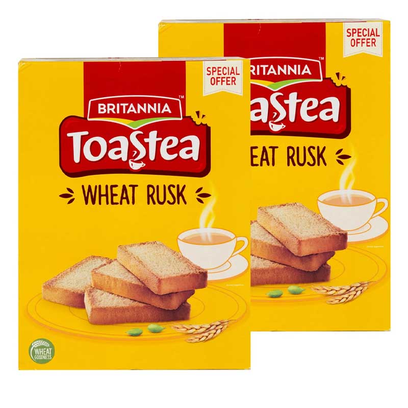 BRITANNIA WHEAT RUSK2X335GM
