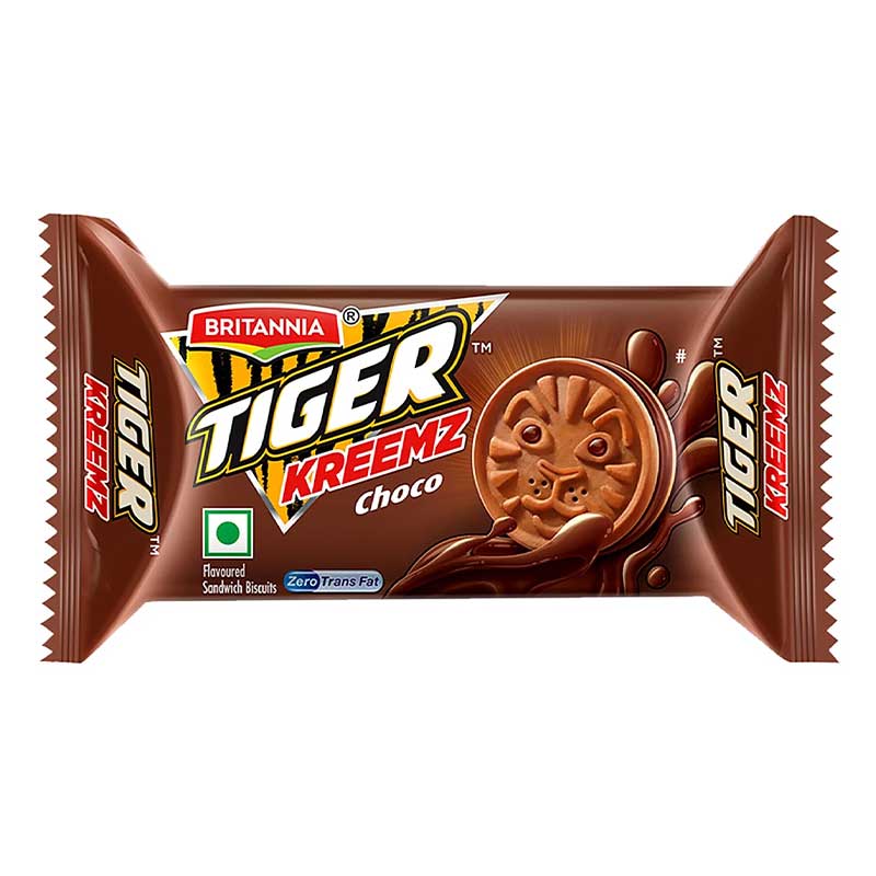 BRITANNIA TIGER KREEMZ CHOCO 90GM