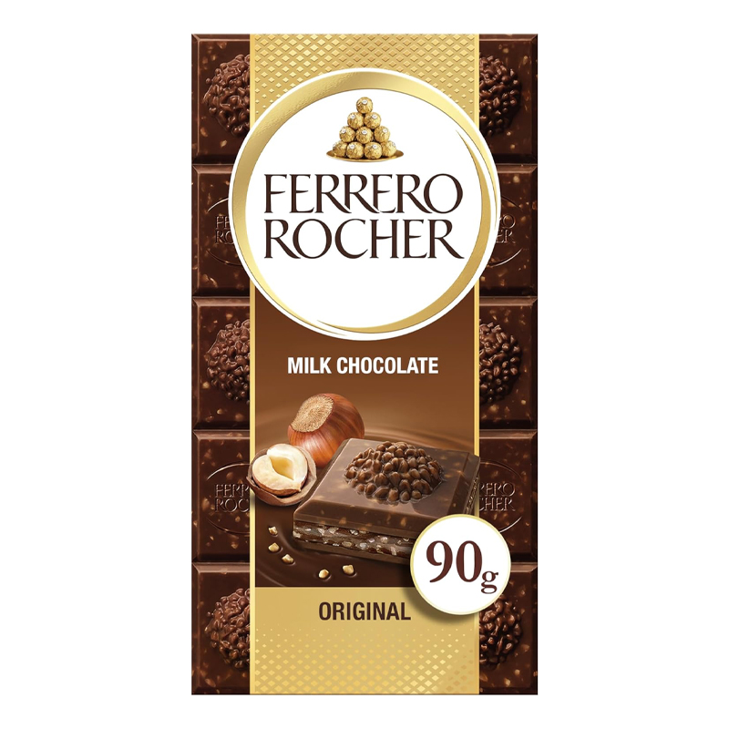 FERRERO ROCHER CHOCOLATE ORIGINAL 90GM