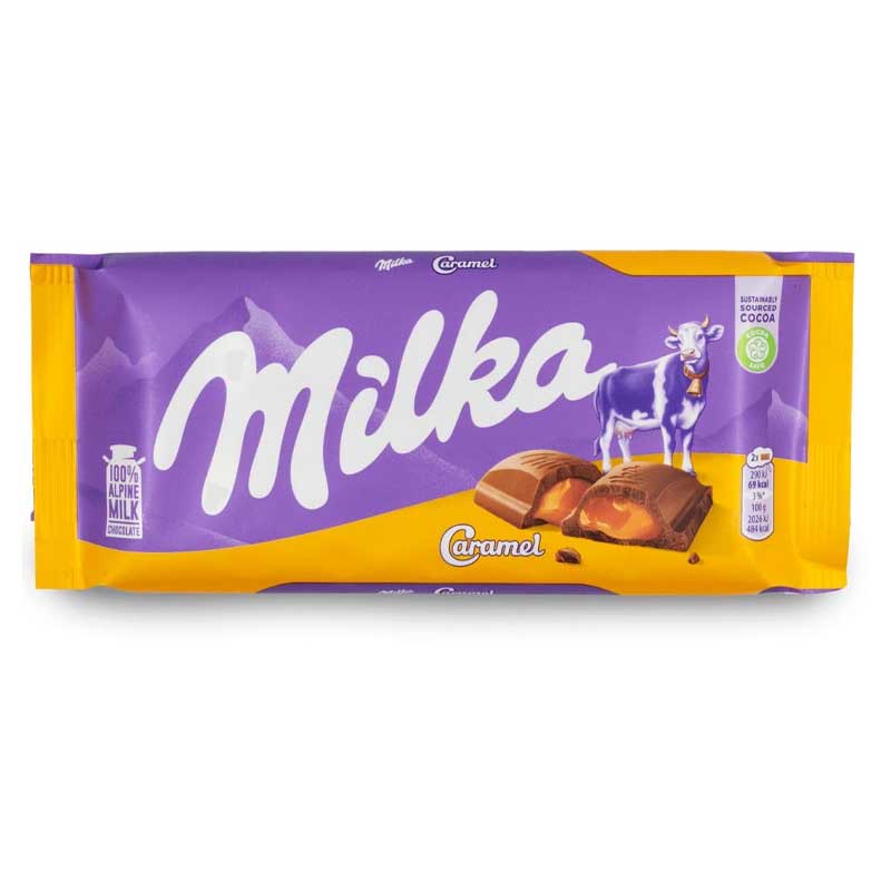 MILKA CARAMEL 100GM