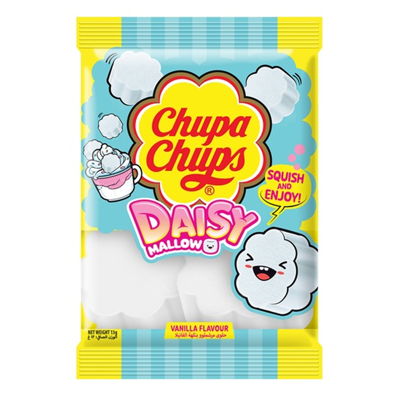 CHUPA CHUPS MARSHMALLOW VANILLA 13GM