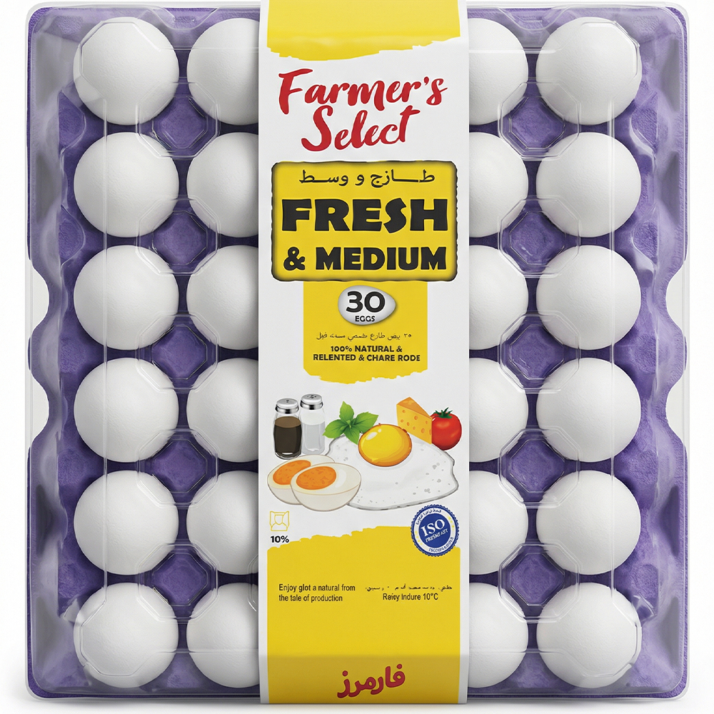 FARMERS SELECT MEDIUM EGG 30PCS