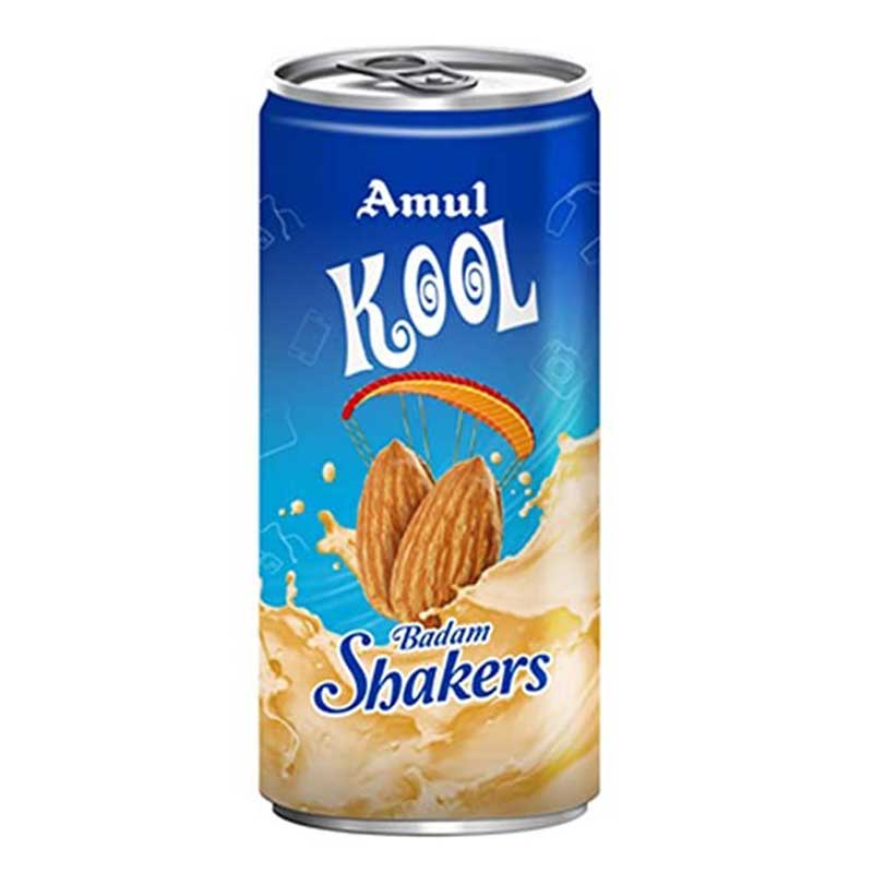 AMUL KOOL MILK SHAKE BADAM 200ML