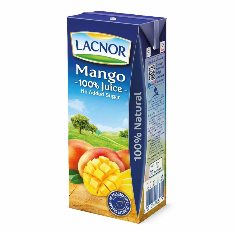 LACNOR MANGO JUICE 180ML