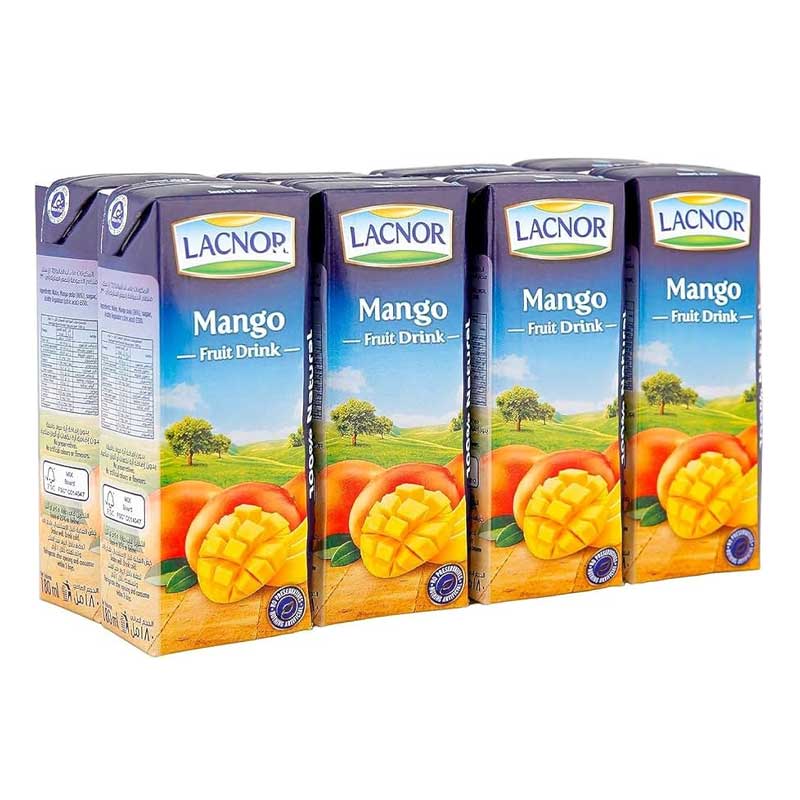 LACNOR MANGO JUICE 180ML