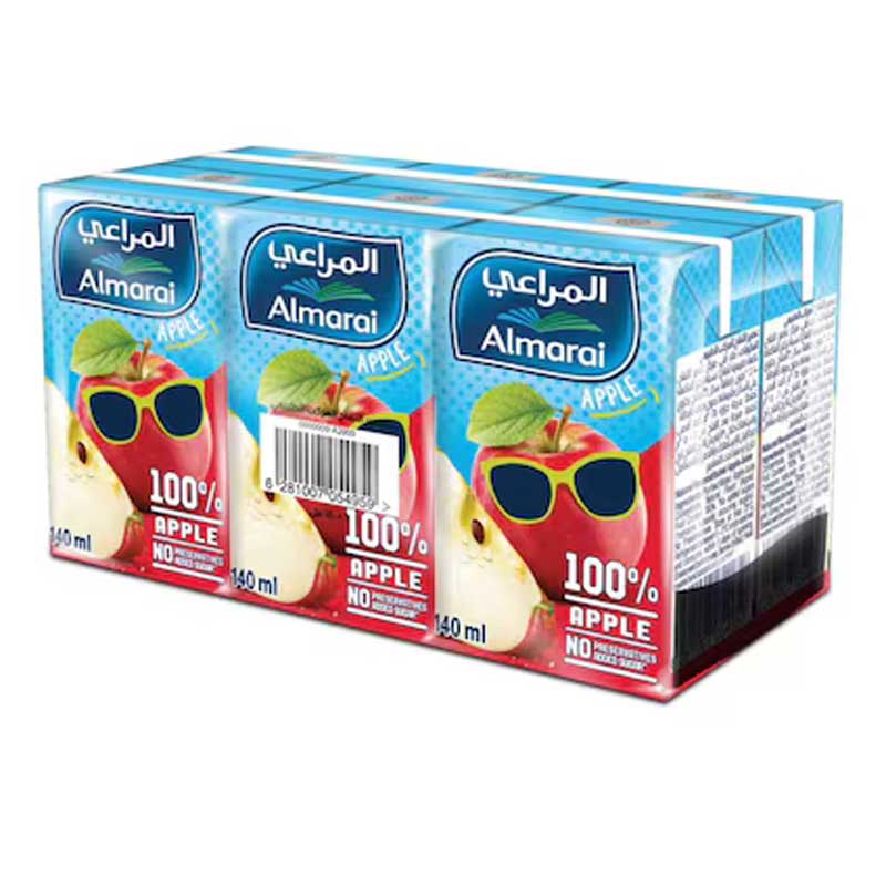 AL MARAI APPLE JUICE 140ML