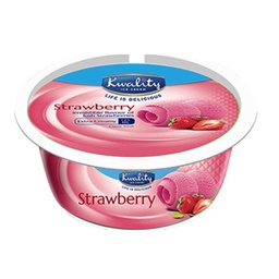 [0100005586] KWALITY LARGE CUP STRAWBERRY 125ML