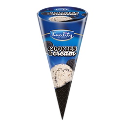 [0100005605] KWALITY COOKIES&amp;CREAM CONE 110ML