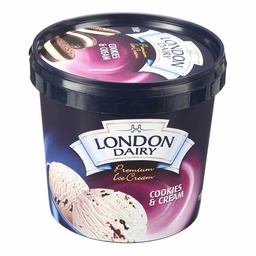 [0100005981] LONDON DAIRY COOKIES &amp; CREAM 1LTR