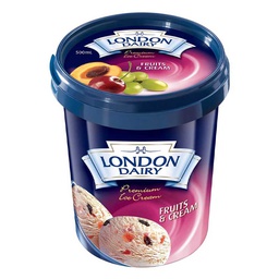 [0100005992] LONDON DAIRY FRUIT &amp; CREAM 500ML