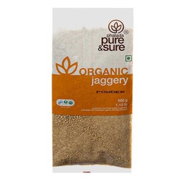 [0100002803] PURE &amp; SURE  ORGANIC JAGGERY 500GM