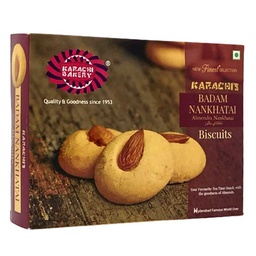 [0100000849] KARACHI BAKERY  BADAM NANKHATAI 250GM