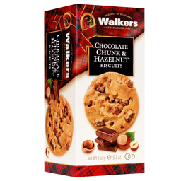[0100023062] WALKERS CHOC CHUNK &amp; HZLNUT 150GM