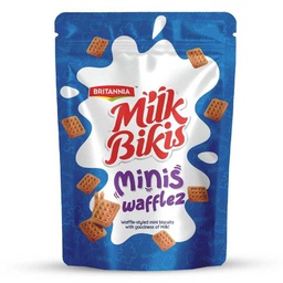 [0100026982] BRITANNIA MILK BIKIS MINI WAFFLES BAG 200GMS