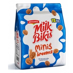 [0100026983] BRITANNIA MILK BIKIS MINIS CREAM BAG 200GM