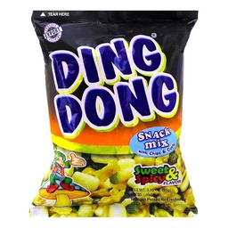 [0100008406] DING DONG SNACKS MIX WITH CHIPS &amp; CURLS SWEET &amp; SPICY BLACK