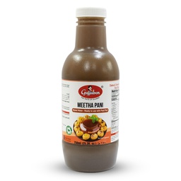 [0100020602] GUJJUBEN THEEKHA MEETHA PANIPURI PANI 750ML