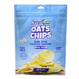 [0100025092] NUTRISENSE LIGHTLY SALTED OATS CHIPS 90GM