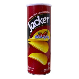 [0100025097] ORIENTAL JACKER POTATO CRISPS CAN HOT&amp;SPICY 150GM