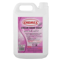 [0100002327] CHEMEX CREAM HAND SOAP FLORAL 5LTR