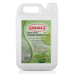[0100002331] CHEMEX CREAM HAND SOAP GREEN APPLE 5LTR