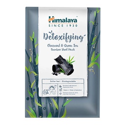 [0100007792] HIMALAYA DETOXIFYING CHARCOAL &amp; GREEN TEA BAMBOO SHEET MASK