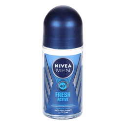 [0100009958] NIVEA ROLL ON FRS ACTIVE MEN 50ML