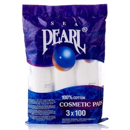 [0100025270] PEARL COSMETIC PAD 3X100