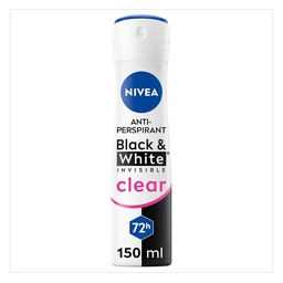 [0100026823] NIVEA DEO BLACK WHITE  ORGINAL 150ML