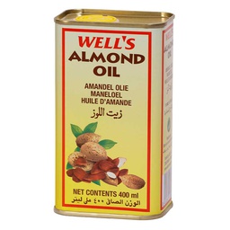 [0100005896] WELLS ALMOND OIL 400ML