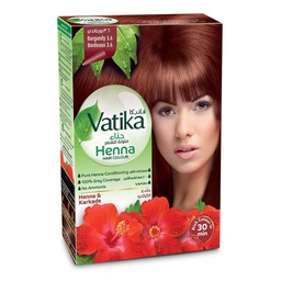 [0100008039] DABUR VATIKA HENNA HAIR COLOR BURGUNDY 10GM