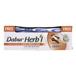 [0100008198] DABUR  HRBL TP CLOVE 150GM + TB FREE
