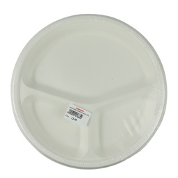 [0100005232] SAPNA BIODEGRADABLE PLATE DIV NO 10 25PCS