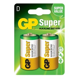 [0100026954] GP SUPER ALKALINE D LR20 1.5V BATTERY