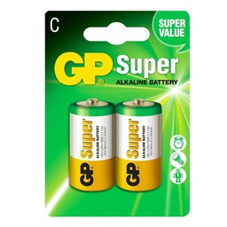 [0100026955] GP SUPER ALKALINE C LR14 1.5V BATTERY