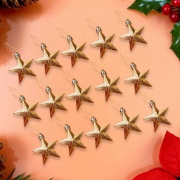 [0100026782] CHRISTMAS DECORATION GOLD 6CM