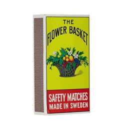 [0100004934] FLOWER BASKET MATCH BOX BIG
