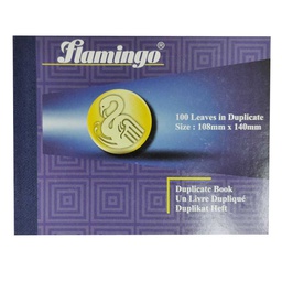 [0100006391] FLAMINGO DUPLICATE BOOK SMALL