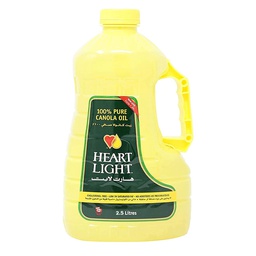 [0100019516] HEART LIGHT CANOLA OIL 2.5L@10%OFF