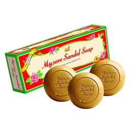 [0100012268] MYSORE SANDAL SOAP 3x150GM