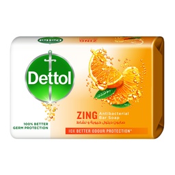[0100021515] DETTOL ZING BATH SOAP 165GM