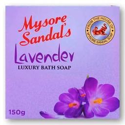 [0100023804] MYSORE SANDAL LAVENDER SOAP 150GM