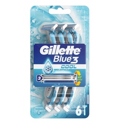 [0100013208] GILLETTE BLUE3 3S COOL DISPO RZR