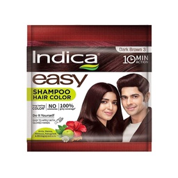 [0100018709] INDICA BROWN SHAMPOO HAIR COLOUR 18ML