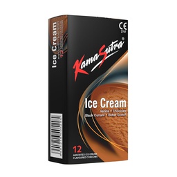 [0100008184] KAMASUTRA ICECREAM VANILLA  12P
