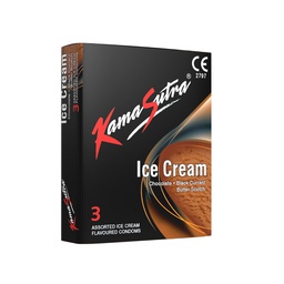 [0100015325] KAMA SUTRA CONDOM ICE CREAM 3s