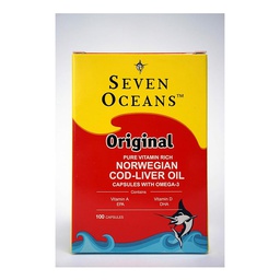 [0100012140] SEVEN SEAS COD LIVER OIL CAPS 100