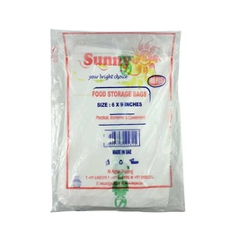 [0100024700] FOOD STORAGE BAGS 6X9 INCHES 100S