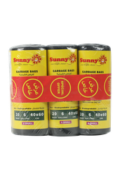 [0100025324] SUNNY GARBAGE BAGS 40X60 3X20S