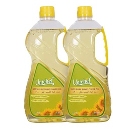 [0100020528] UNICHEF PURE SUNFLOWER OIL 2X1.5LTR